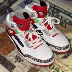White Cement Jordan Spizike | MENS size 12
